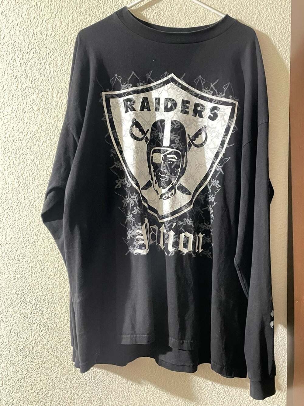 Pro Club Raider Nation Graphic Long Sleeve T-Shirt